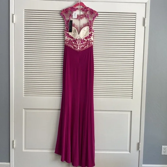 Alyce Paris Hot Pink Evening Gown - Picture 4 of 5